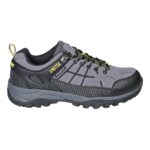 Chaussures randonnée basses imperméables unisexe LHOTSE Kiang Gris anthracite Gris Jaune 1