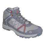 Chaussures randonnée montantes homme LHOTSE Genepi Gris Gris clair Rouge 1