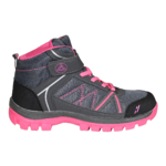 Chaussures randonnée montantes junior LHOTSE Luzule Violet Gris Rose 2
