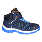 Chaussures randonnée montantes junior LHOTSE Luzule Bleu marine Bleu Orange 2