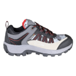 Chaussures randonnée basses junior LHOTSE Panda Gris Rouge 1