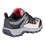 Chaussures randonnée basses junior LHOTSE Panda Gris Rouge 3
