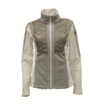 Polaire de sport femme LHOTSE Yasmin Beige 1 (2)