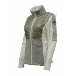 Polaire de sport femme LHOTSE Yasmin Beige 2