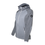 Veste softshell déperlante et respirante femme LHOTSE Gwen gris 2