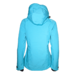 Veste softshell déperlante et respirante femme LHOTSE Joy Bleu turquoise 3