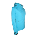 Veste softshell déperlante et respirante femme LHOTSE Joy Bleu turquoise 4