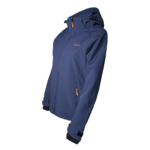 Veste softshell déperlante et respirante femme LHOTSE Joy Bleu marine 2