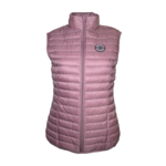 Doudoune de sport sans manches sans capuche femme LHOTSE Sabou Rose orchidée 1 (2)