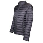 Doudoune de sport sans capuche femme LHOTSE Peppa Noir 2