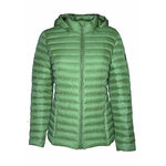Doudoune de sport avec capuche amovible femme LHOTSE Kimi Vert 1