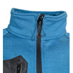 Polaire de sport homme LHOTSE Bert Bleu 5