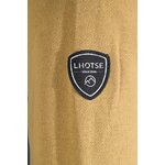 Sweat de sport avec capuche homme LHOTSE Oleg Gris anthracite Jaune moutarde 5