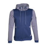 Sweat de sport avec capuche homme LHOTSE Oleg Bleu marine Gris 1 (2)
