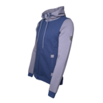 Sweat de sport avec capuche homme LHOTSE Oleg Bleu marine Gris 2