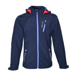 Veste softshell déperlante et respirante homme LHOTSE Sandro Bleu marine 1 (2)