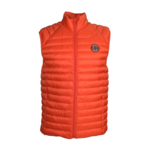 Doudoune de sport sans manches sans capuche homme LHOTSE Po Orange 1 (2)
