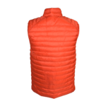 Doudoune de sport sans manches sans capuche homme LHOTSE Po Orange 3