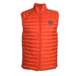 Doudoune de sport sans manches sans capuche homme LHOTSE Po Orange 1