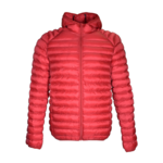 Doudoune de sport avec capuche homme LHOTSE Vadim Rouge tomate 1