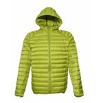 Doudoune de sport avec capuche amovible homme LHOTSE Coco vert pistache 3