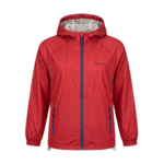 Coupe-vent imperméable de sport enfant LHOTSE Sunrise Rouge Bleu marine 1