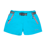 Short de randonnée avec ceinture femme LHOTSE Sonya Bleu turquoise 1