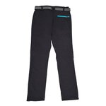 Pantalon de randonnée avec ceinture femme LHOTSE Julietta noir 2