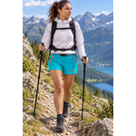 Short de randonnée avec ceinture femme LHOTSE Sonya Bleu turquoise 3