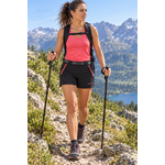 Short de randonnée avec ceinture femme LHOTSE Sonya Noir 3