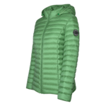 Doudoune de sport avec capuche amovible femme LHOTSE Kimi Vert 2