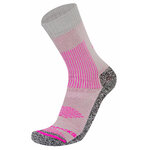 1079 Chaussettes jarrette marche-randonnée Rywan BI-CLIMASOCKS Randonnée Hiking Gris clair Gris Foncé Rose
