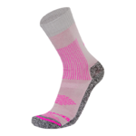 1079 Chaussettes jarrette marche-randonnée Rywan BI-CLIMASOCKS Randonnée Hiking Gris clair Gris Foncé Rose