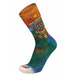 1846 Chaussettes jarrette running-trail Rywan NO LIMIT GRAPHIK Flower Power Orange Bleu Vert