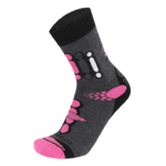 1847 Chaussettes jarrette marche-randonnée Rywan LAVAREDO Randonnée hiking Noir Gris Rose