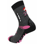 1847 Chaussettes jarrette marche-randonnée Rywan LAVAREDO Randonnée hiking Noir Gris Rose 2