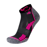 1065 Chaussettes tige courte running-trail RYWAN NO LIMIT RUNNING Running Endurance Noir Gris Rose