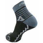 2209 Chaussettes tige courte marche-randonnée Rywan TRAVEL Courte Lot de 2 paires Noir Gris Rouge 4