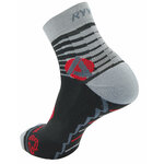 2209 Chaussettes tige courte marche-randonnée Rywan TRAVEL Courte Lot de 2 paires Noir Gris Rouge 6