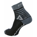 2209 Chaussettes tige courte marche-randonnée Rywan TRAVEL Courte Lot de 2 paires Noir Gris Rouge 8
