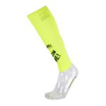 1062 Manchons running-trail RYWAN Follow Me & Keep Distance COMPRESSION RUNNING Jaune fluo Noir 1
