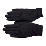 1217 Sous-gants unisexe Rywan SOUS-GANTS 100 SOIE Noir 4