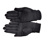 1217 Sous-gants unisexe Rywan SOUS-GANTS 100 SOIE Noir 3