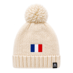 Bonnet doublé polaire unisexe LHOTSE Silpion blanc cassé 1
