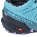 Chaussures trail femme Salomon SPEEDCROSS 5 GTX Bleu Violet clair Gris anthracite 7