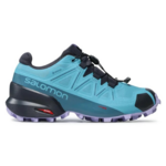 Chaussures trail femme Salomon SPEEDCROSS 5 GTX Bleu Violet clair Gris anthracite