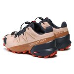 Chaussures trail femme Salomon SPEEDCROSS 5 GTX Beige Marron orangé Gris anthracite 3