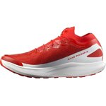 Chaussures trail unisexe Salomon S-LAB PULSAR 2 ROUGE FEU - BLANC 2