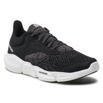 Chaussures running femme Salomon PREDICT SOC 3 Noir Gris anthracite Blanc 2