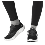 Chaussures running femme Salomon PREDICT SOC 3 Noir Gris anthracite Blanc 7
